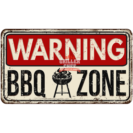 Warning BBQ Zone