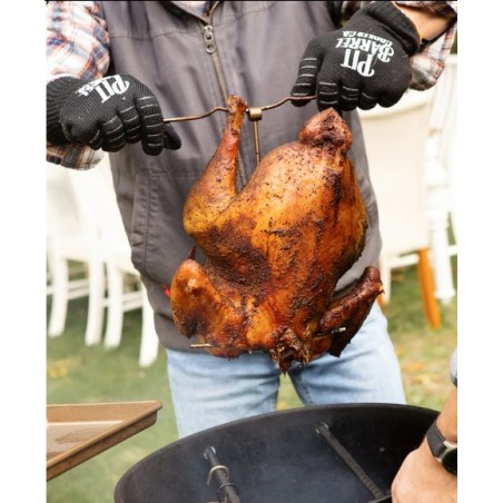 PIT BARREL Turkey Hanger - grillerchef.it
