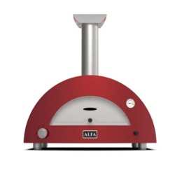 Forno linea MODERNO 2 pizze gas ANTIQUE RED - grillerchef.it