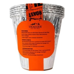 TRAEGER Inserto alluminio per secchiello raccogli grasso - grillerc...