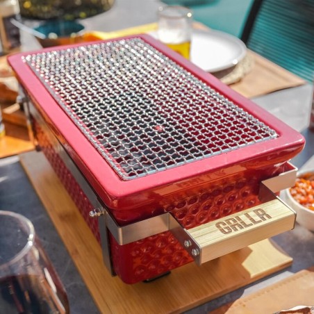 GRLLR Osaka Shichirin ROSSO - grillerchef.it