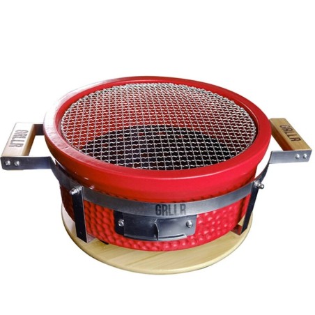 GRLLR Tokyo Shichirin ROSSO - grillerchef.it