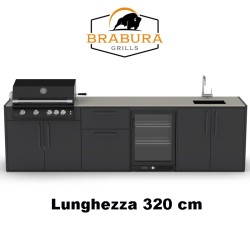 CUCINA DA ESTERNO BRABURA KC.C055 - grillerchef.it