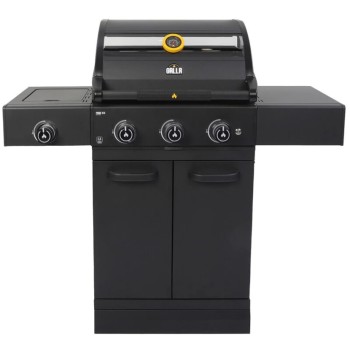 Prime G4S 3 Burner - Barbecue a gas con fornello laterale