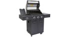 Prime G4S 3 Burner - Barbecue a gas con fornello laterale