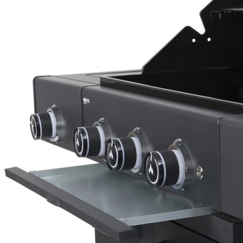 Prime G4S 3 Burner - Barbecue a gas con fornello laterale