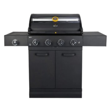 Prime G4S 4 Burner - Barbecue a gas con fornello laterale