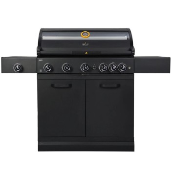Prime G4S 5 Burner - Barbecue a gas con fornello laterale