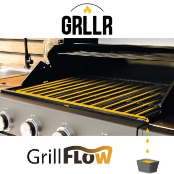 Prime G4S 5 Burner - Barbecue a gas con fornello laterale