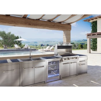 STEEL CUCINA OUTDOOR Esempio 5