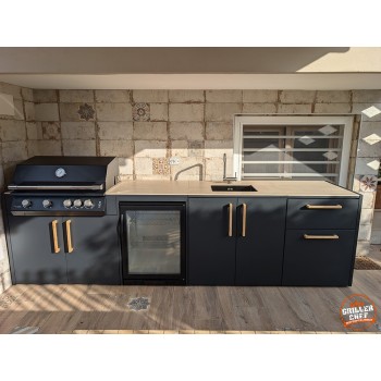 BRABURA Cucina outdoor - Esempio 4