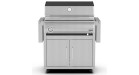 Brabura Barbecue a carbone EMBER 800 inox carrellato