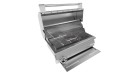 Brabura Barbecue a carbone EMBER 800 inox carrellato