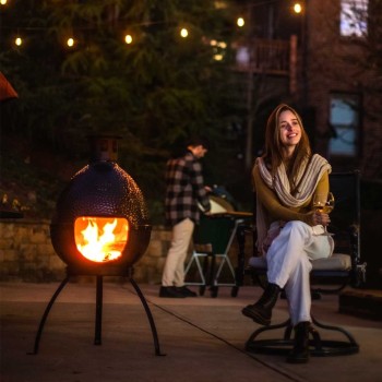 BIG GREEN EGG Chiminea Limited Edition