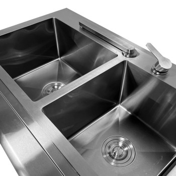MODULAR TOP LINE ALLGRILL LAVELLO DOPPIO SERIE CHEF